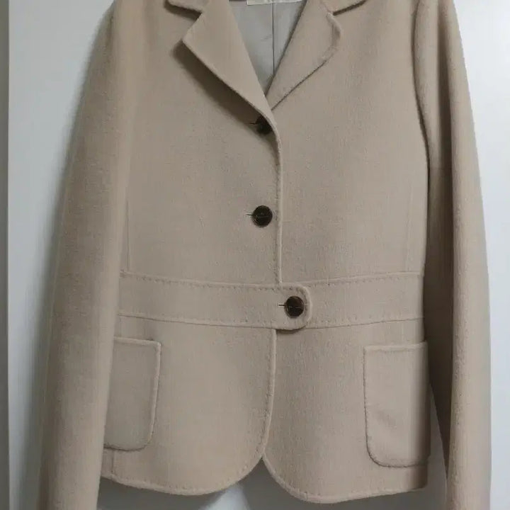 [BUNJANG] System Beige Handmade Jacket XS-S / 시스템 연베이지색 핸드메이드 자켓 XS~마른S 추천