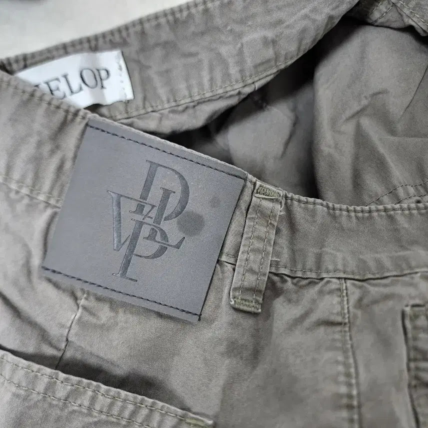 [BUNJANG] DEVELOP Vintage Khaki Wide Pants S / DEVELOP 빈티지 카키 와이드 팬츠 S