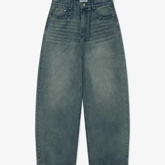 [BUNJANG] Filluminate Washed Denim Pants Medium Blue / 필루미네이트 워시드 데님팬츠 미디엄 블루 새상품