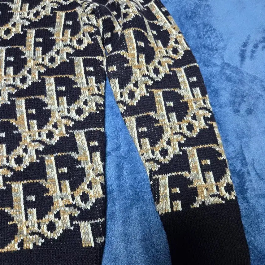[BUNJANG] Dior Oblique Jacquard Knit / 디올 오블리크 자카드 니트 100 M