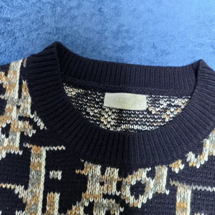 [BUNJANG] Dior Oblique Jacquard Knit / 디올 오블리크 자카드 니트 100 M