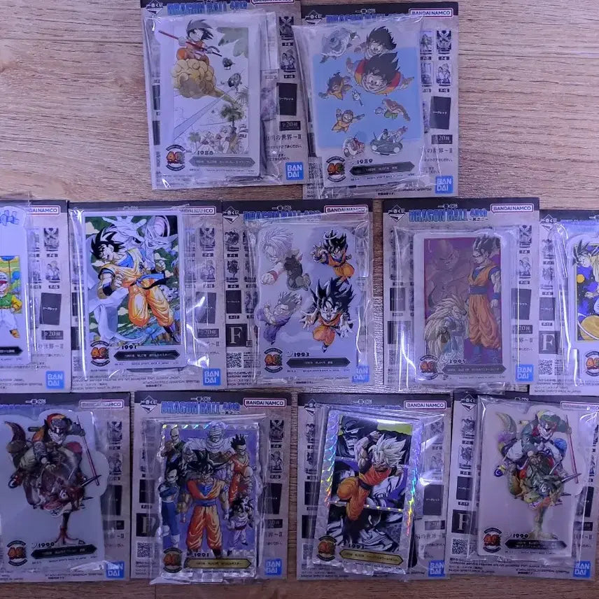 [BUNJANG] Dragon Ball 40th Anniversary Acrylic Stand Bundle Set / 미개봉 드래곤볼 40주년 아크릴 시크릿2종포함 총11개 일괄만 팝니다.