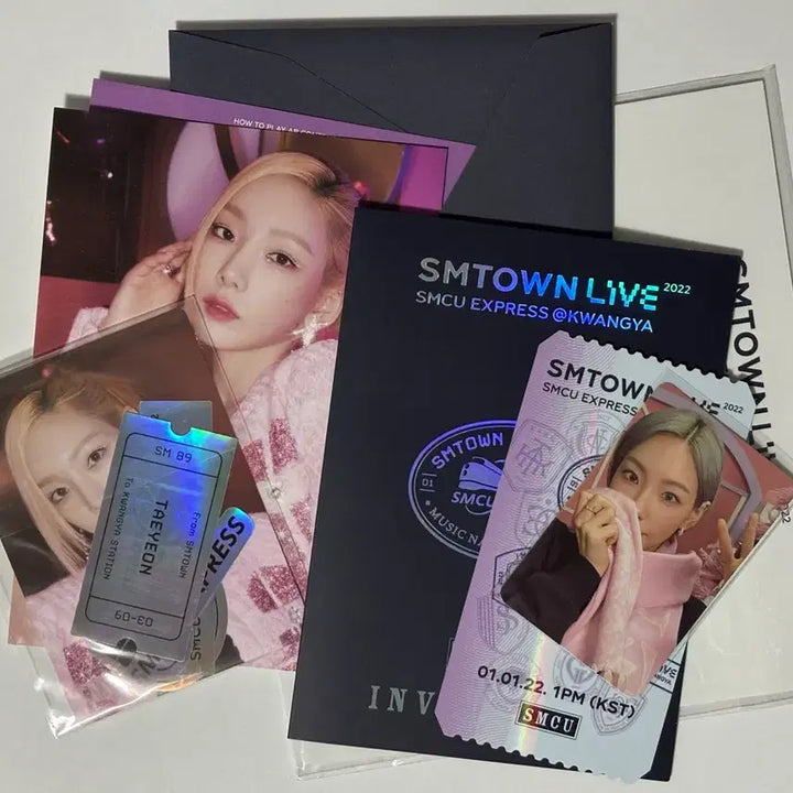 [SOLD OUT] 태연 광야 SMCU AR 포카 SMTOWN 콘서트 MD 티켓 포토카드