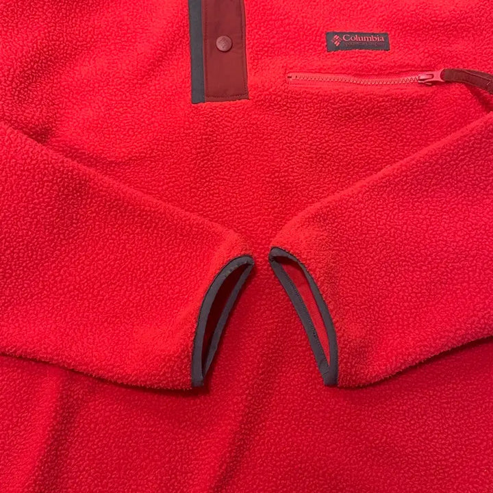 [BUNJANG] Columbia Fleece Pullover Snap-T (XL) / 컬럼비아 플리스 풀오버 스냅티 (XL) 신칠라