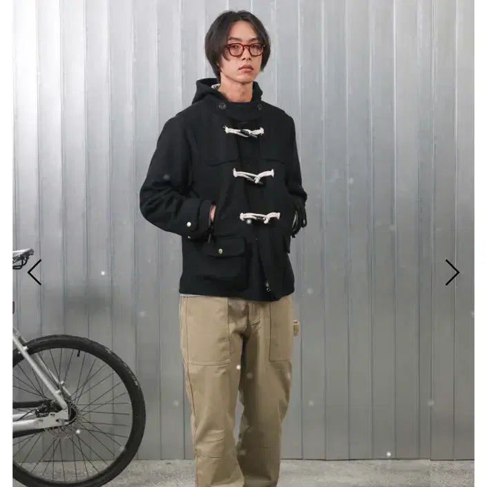[BUNJANG] Safari Spot Fake Fur Duffle Coat / [1]사파리스팟 더플 코트 Fake Fur Duffle Coat