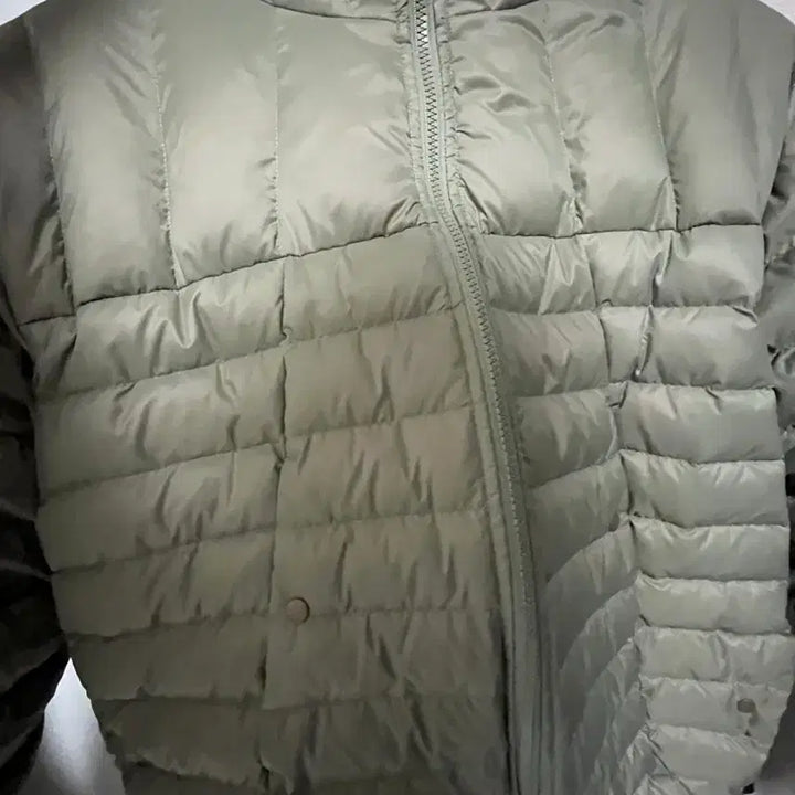 [BUNJANG] Archive Light Solin Padded Jacket - Khaki Gray (M) / 밀로 아카이브 라이트 솔린 패딩 [카키 그레이] M