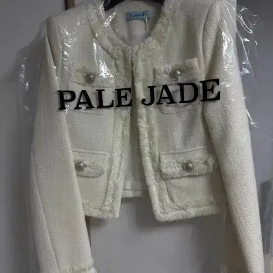 [BUNJANG] Pale Jade Tweed Jacket / 페일제이드 트위드자켓