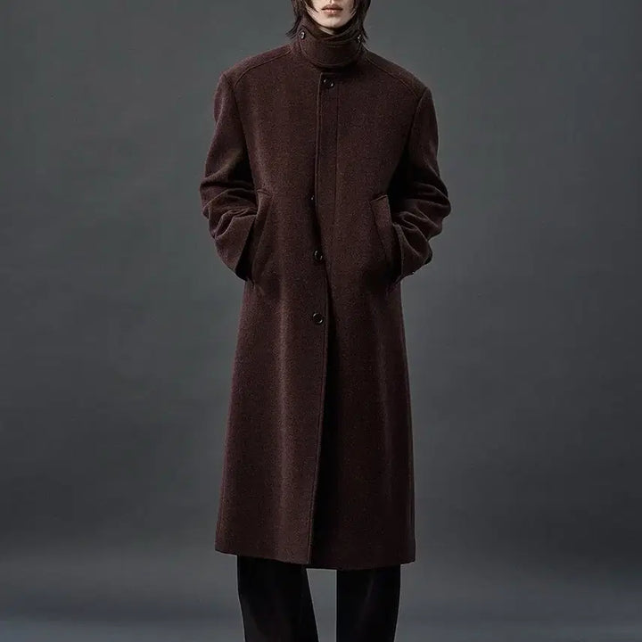 [BUNJANG] Allen Mac Coat Burgundy / [1] 알렌느 맥코트 버건디 새상품