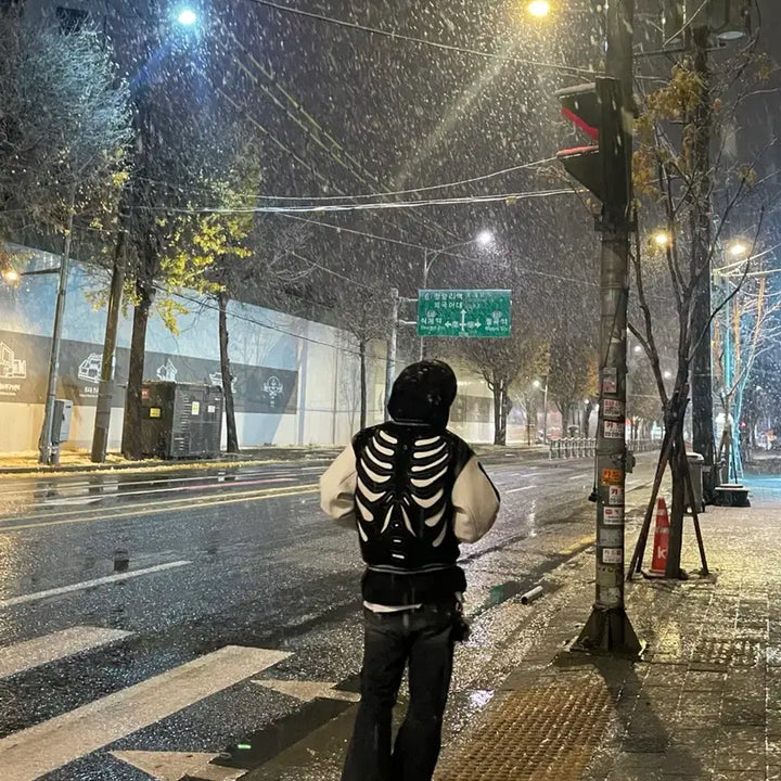 [BUNJANG] Surgery Varsity Jacket / 써저리 바시티