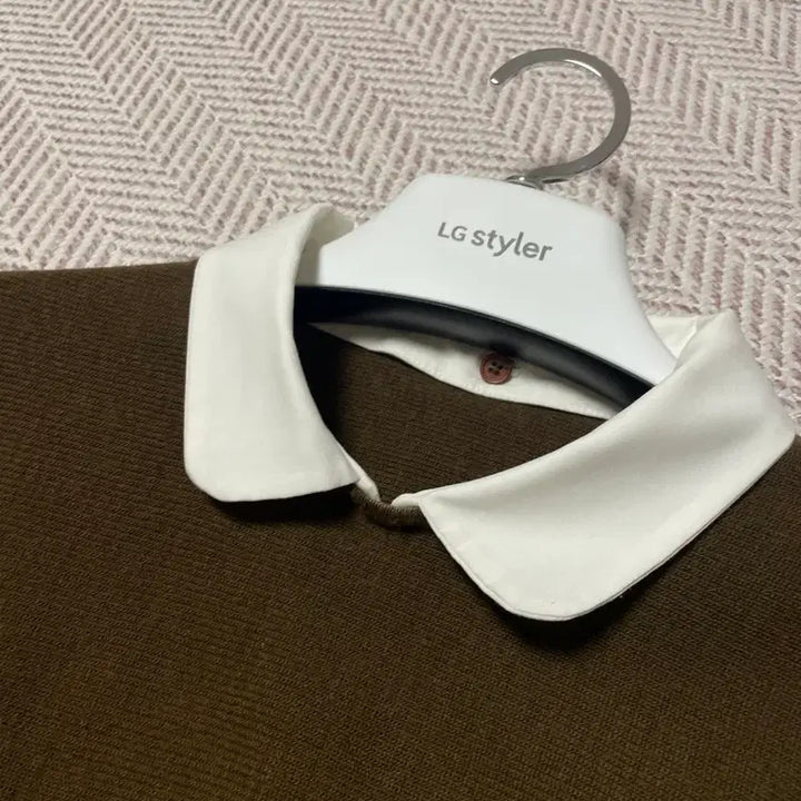 [BUNJANG] Knit Dress / 니트 원피스 카라탈부착