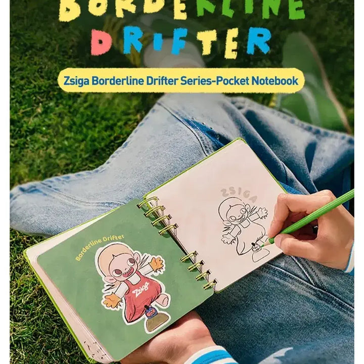 [BUNJANG] Popmart ZIGGER Series Notebook / [팝마트 정품/ 미개봉] 지거 경계선 위의 우리 시리즈 노트