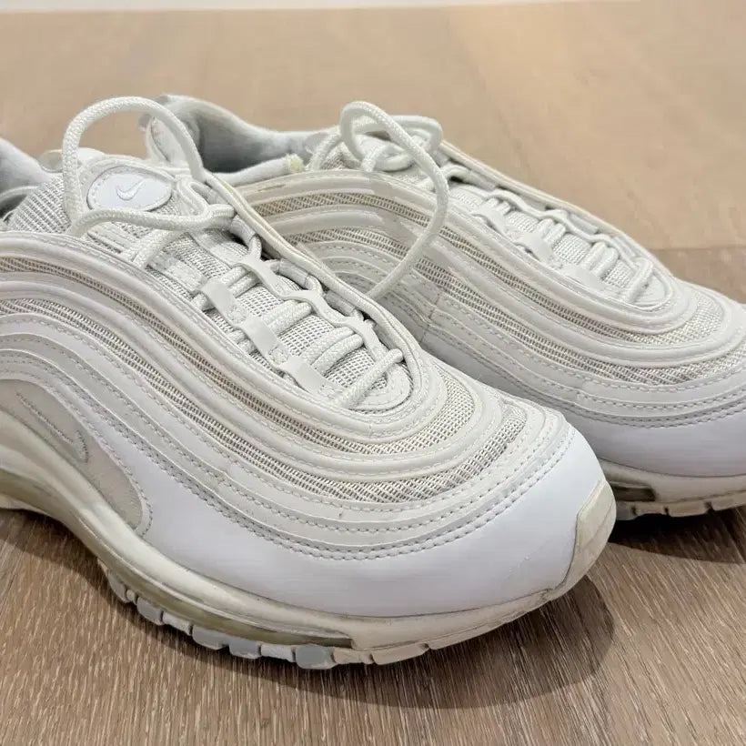 [BUNJANG] Nike Air Max 97 Triple White (Women's, 250) / 나이키 우먼스 에어맥스 97 트리플화이트 250