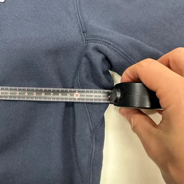 [BUNJANG] Nader's Logo Navy Sweatshirt Size 2 / 네이더스 로고 맨투맨 네이비 2사이즈