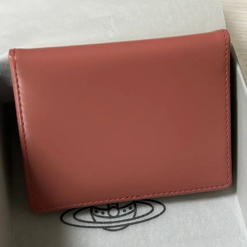 [BUNJANG] Vivienne Westwood Red Label Cardholder / 새상품) 비비안웨스트우드 레드라벨 카드지갑 명함지갑 핑크 풀박스