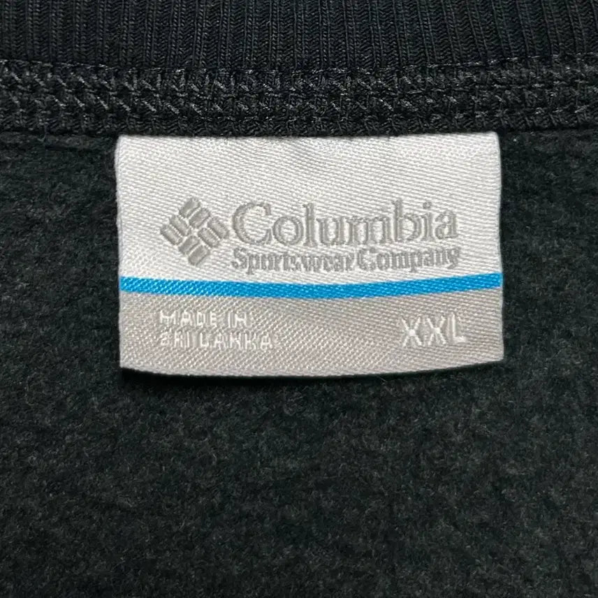 [BUNJANG] Columbia Fleece Crewneck Sweatshirt (Black, Men's 110) / [남자-110]Columbia 컬럼비아 로고 플리스 크루넥 맨투맨