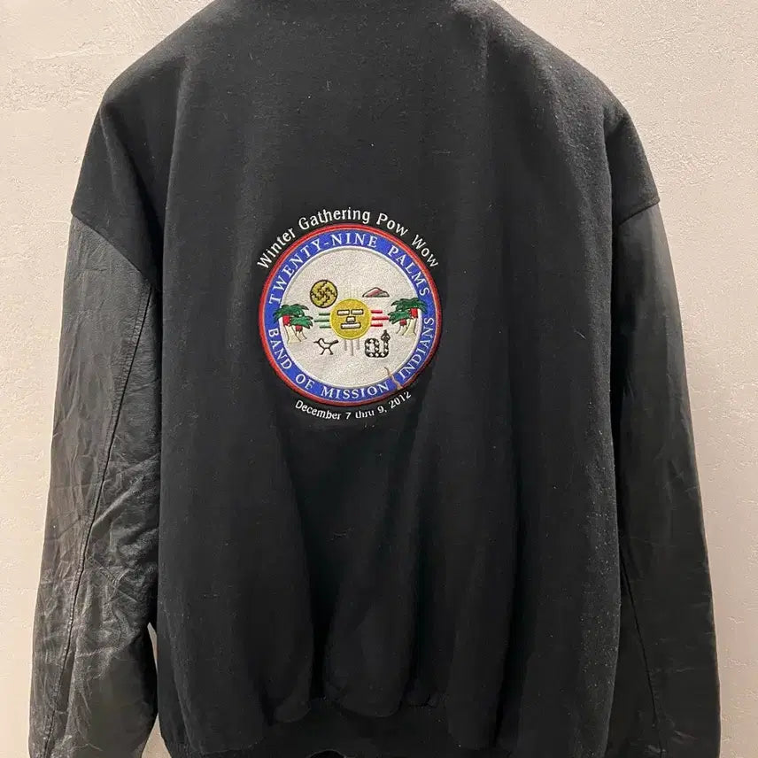 [BUNJANG] NORTH END Stadium Jacket / NORTH END 블랙 스타디움 자켓 3XL