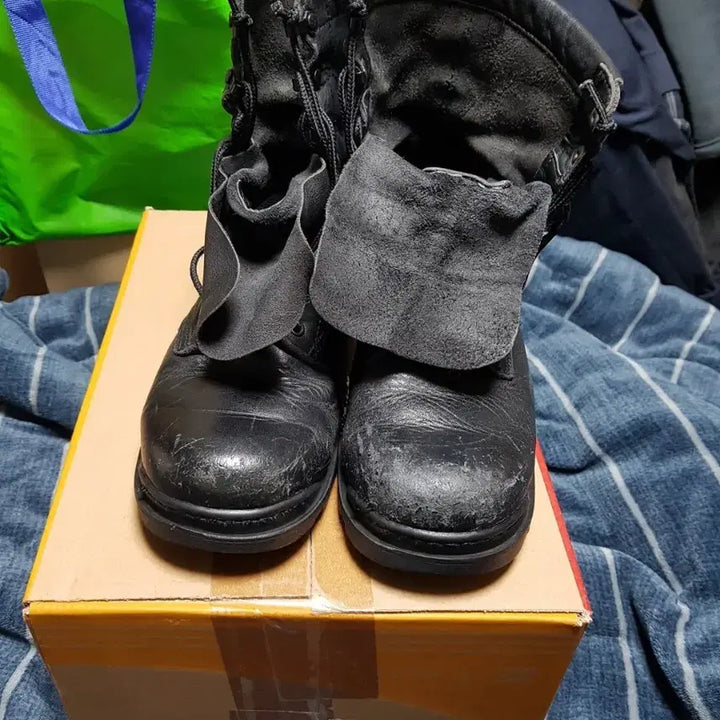 [BUNJANG] Treksta Combat Boots 255M / 트렉스타 접착화 전투화 군화 255M 판매