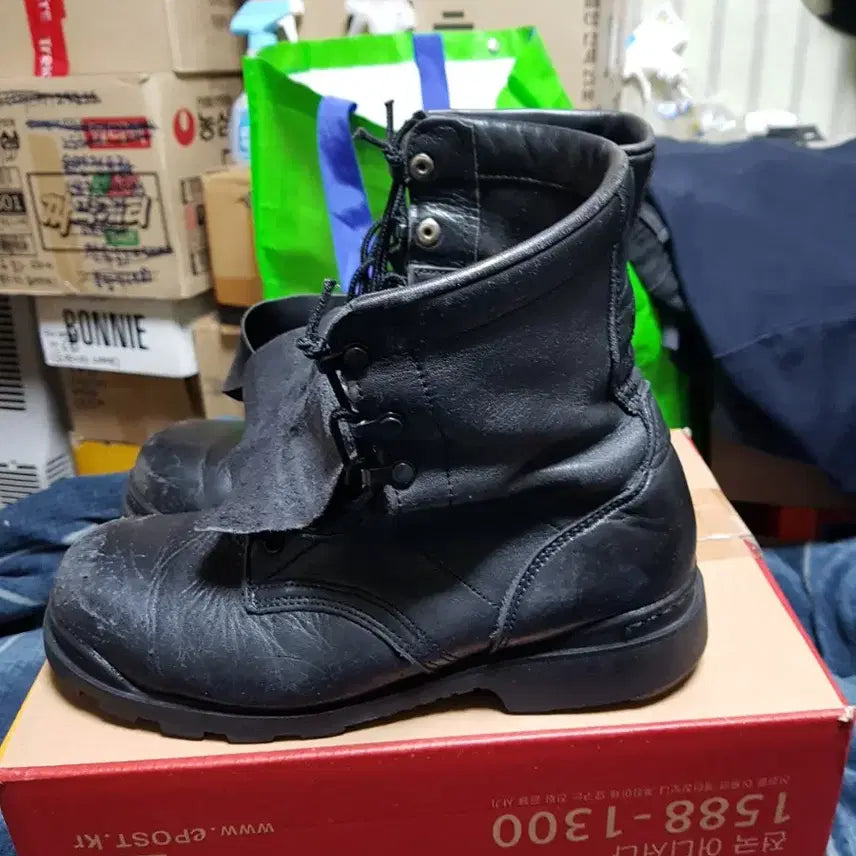 [BUNJANG] Treksta Combat Boots 255M / 트렉스타 접착화 전투화 군화 255M 판매