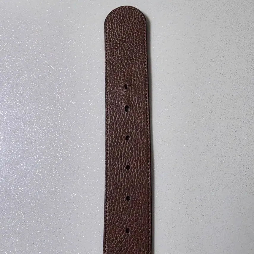 [BUNJANG] Gucci Leather Belt 85/34 (Authenticity Certificate) / 구찌 양면 가죽 벨트 85/34 폭4mm 공용 (정품 감정서)