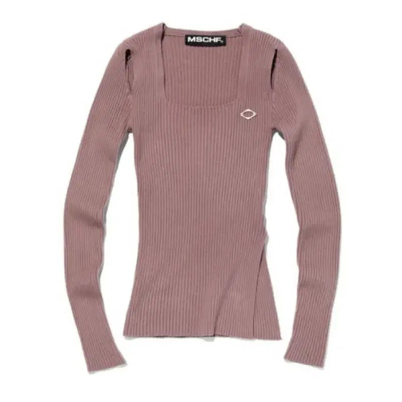 [BUNJANG] MSCHF Square Neck Knit Top / 새상품_ MSCHF 미스치프 스퀘어넥 니트 s