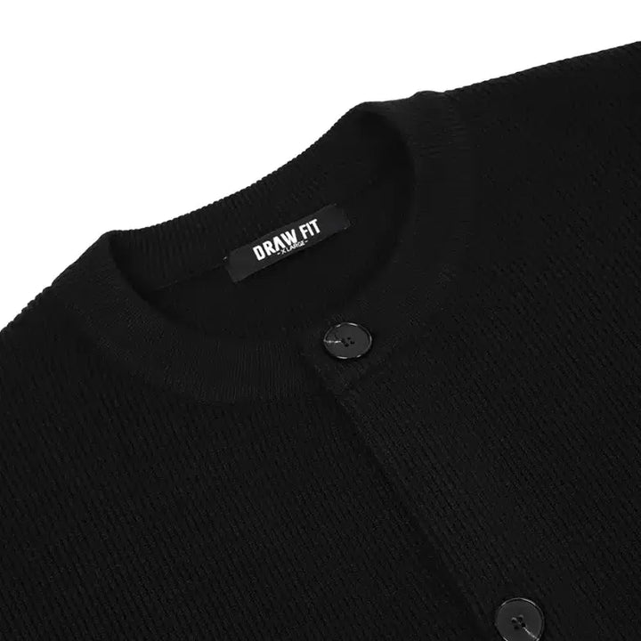 [BUNJANG] Drawfit Oversized Wool Round Cardigan / 드로우핏 오버사이즈 울 라운드 가디건