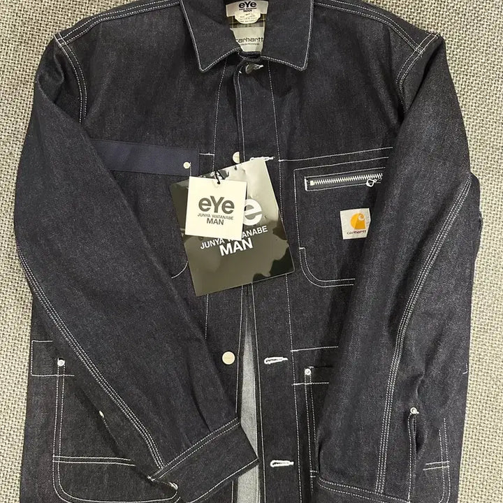 [BUNJANG] Junya Watanabe x Carhartt Denim Chore Jacket / 준야와타나베x칼하트/데님초어자켓/M(100~105)