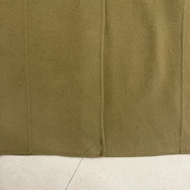 [BUNJANG] Overdue Flare Quilted Lining Handmade Coat - Khaki Beige / 오버듀플레어 퀄팅 리닝 핸드메이드 코트 카키베이지