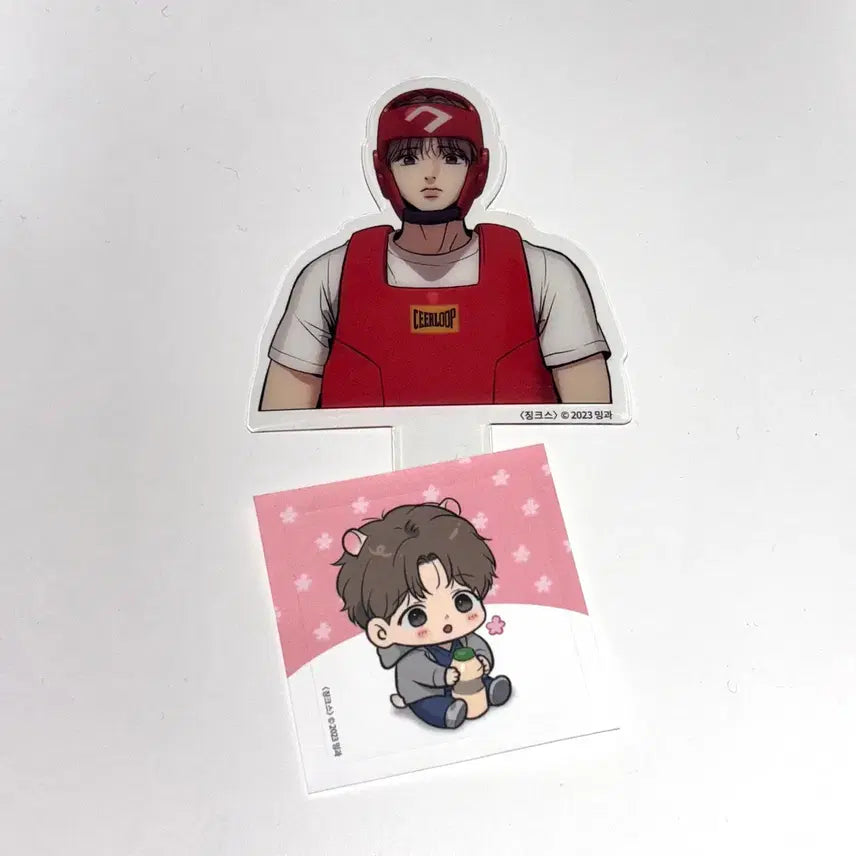 [BUNJANG] X:IN Jinkyu Cafe Dongdong Decor Sticker / 밍과 팝업 재이미샵 징크스 카페동동 데코픽 스티커 김단