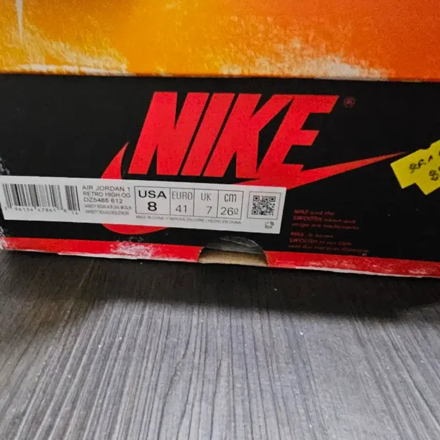 [BUNJANG] Nike Jordan 1 Retro High OG Chicago Sneakers / 실착30분) 260 조던 1 레트로 하이 OG 시카고 260