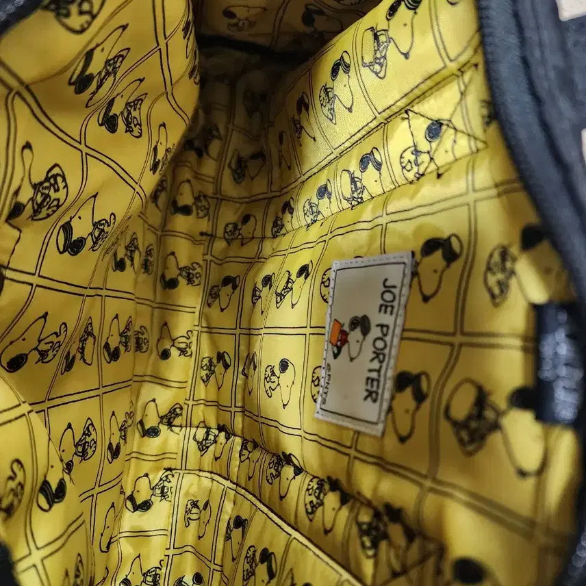 [BUNJANG] Peanuts x Snoopy Boston Bag (Large) / 요시다포터 피너츠x스누피 보스턴백 라지