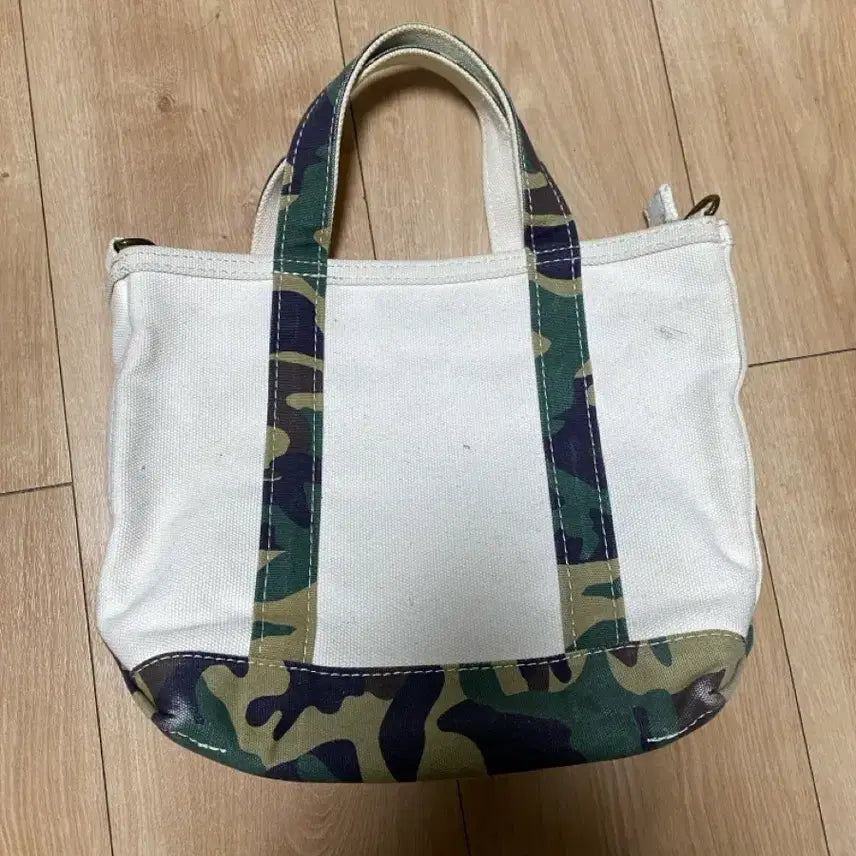 [BUNJANG] L.L.Bean 90s Camouflage Tote Bag Small / 엘엘빈 90s 카모플라쥬 토트백 스몰