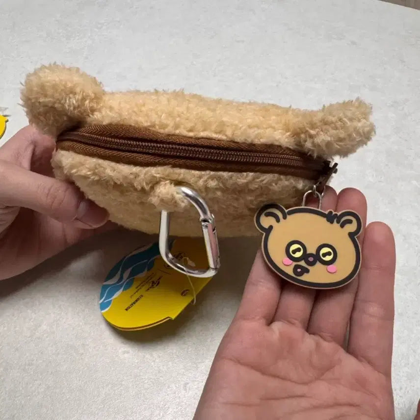 [BUNJANG] CGV Minions Bob &amp; Tim Collaboration Keychain &amp; Pouch / CGVX미니언즈 밥앤팀콜라보 키링&amp;파우치