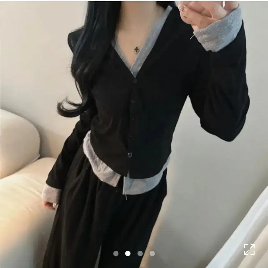 [SOLD OUT] 에이블리 배색 트레이닝 세트
