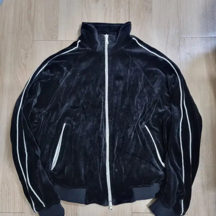 [BUNJANG] Brown Yard Velour Track Jacket / [3] 브라운야드 벨루어 트랙 자켓