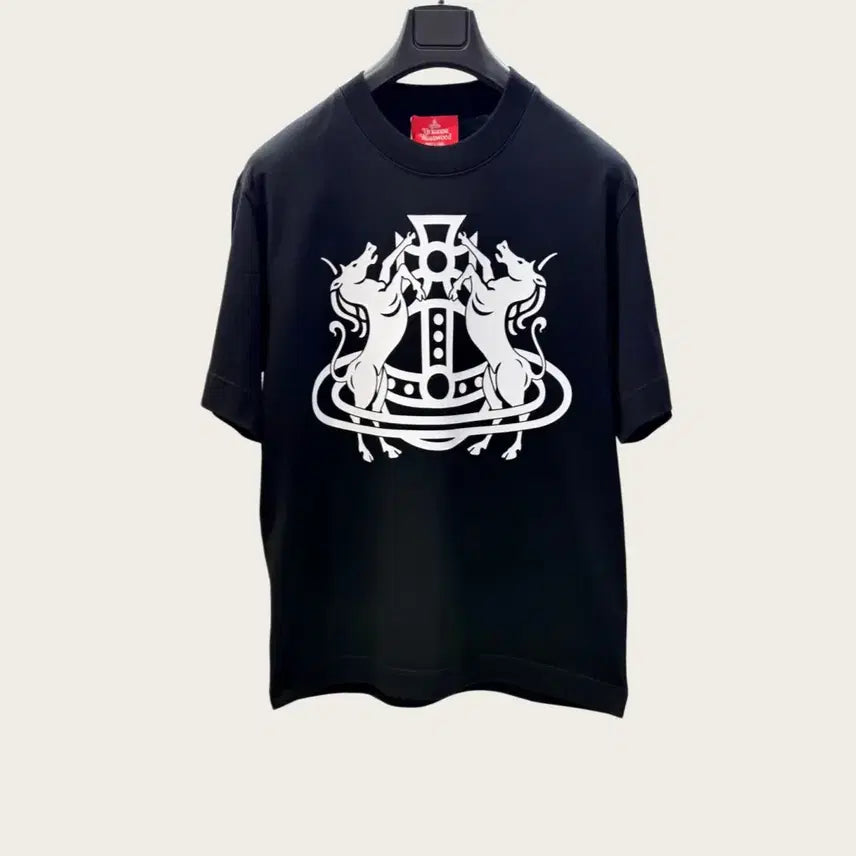 [BUNJANG] Vivienne Westwood Big Logo T-shirt / 비비안웨스트우드 반발티 블랙 화이트 빅로고 남여공용 여름