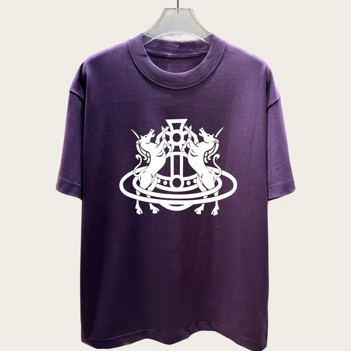 [BUNJANG] Vivienne Westwood Big Logo Short Sleeve T-shirt / 비비안웨스트우드 반발티  블랙 화이트 퍼플 그린 빅로고 여름 남여공용