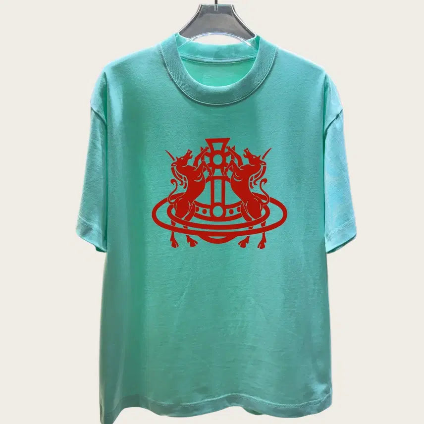 [BUNJANG] Vivienne Westwood Big Logo Short Sleeve T-shirt / 비비안웨스트우드 반발티  블랙 화이트 퍼플 그린 빅로고 여름 남여공용