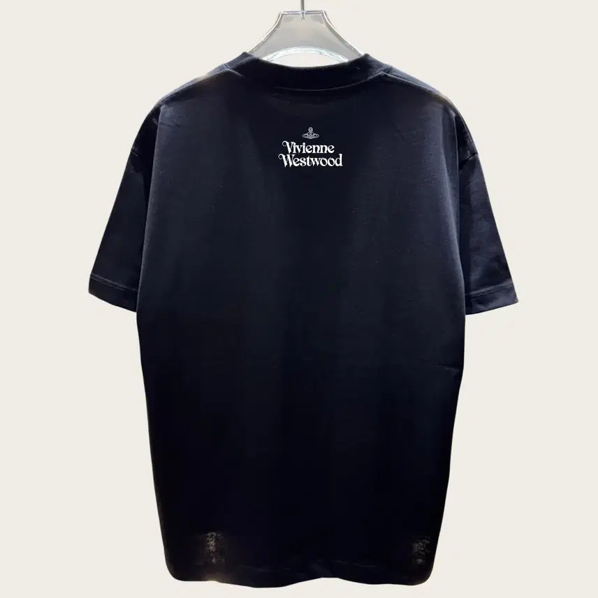 [BUNJANG] Vivienne Westwood Big Logo Short Sleeve T-shirt / 비비안웨스트우드 반발티  블랙 화이트 퍼플 그린 빅로고 여름 남여공용