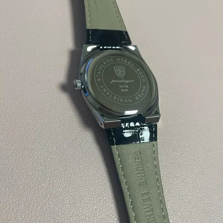 [BUNJANG] Poedagar Quartz Leather Watch / [새제품] Poedagar 쿼츠 가죽 시계