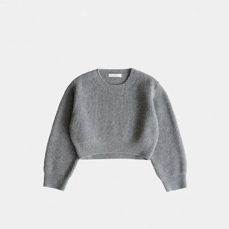 [BUNJANG] SAL THE Wool 100 Crop Pullover Knit 55~66 / 스모키앨리스 스앨더 SAL THE 울100 크롭 풀오버 니트 55~66