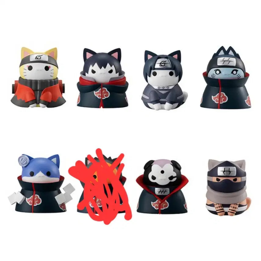 [BUNJANG] Naruto Akatsuki Mega Cat Tobi Figure / 나루토 아카츠키메가캣 토비x비닐미개봉 상자접어서보유