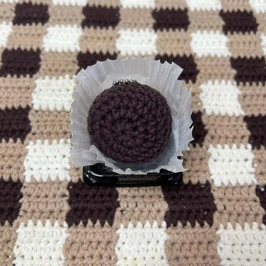 [BUNJANG] Handmade Two-Jeon-Ku Crochet / 뜨개 두쫀쿠(4,500₩)