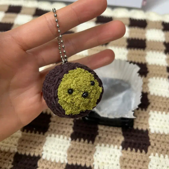 [BUNJANG] Handmade Two-Jeon-Ku Crochet / 뜨개 두쫀쿠(4,500₩)