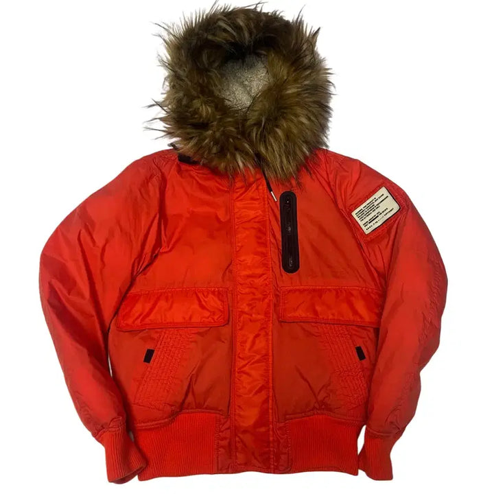 [BUNJANG] Diesel Wolf J-Pack Padded Jacket M / 디젤 오렌지 울프죠패딩 M