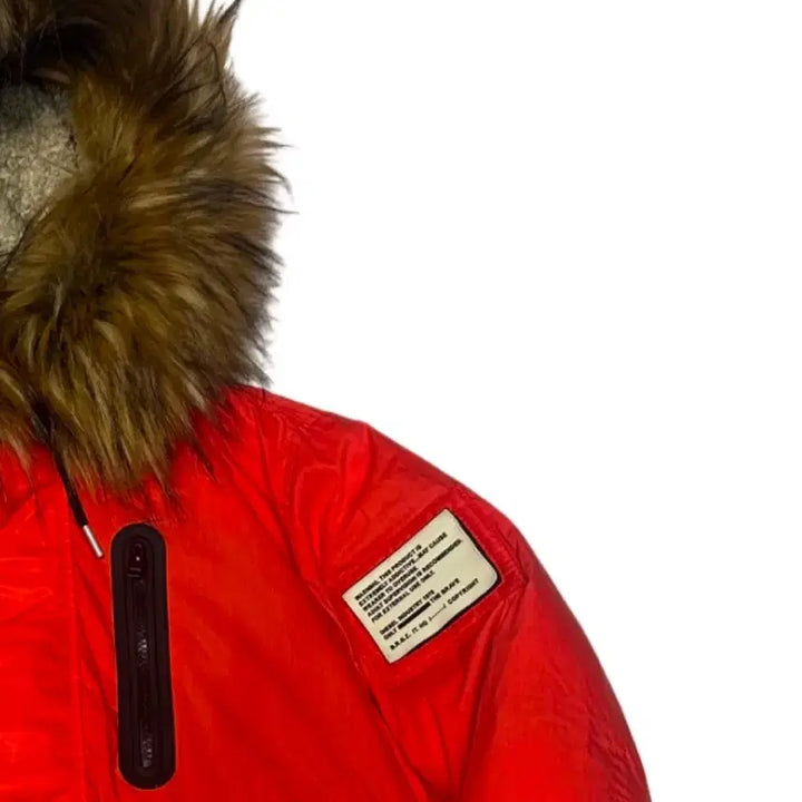 [BUNJANG] Diesel Wolf J-Pack Padded Jacket M / 디젤 오렌지 울프죠패딩 M