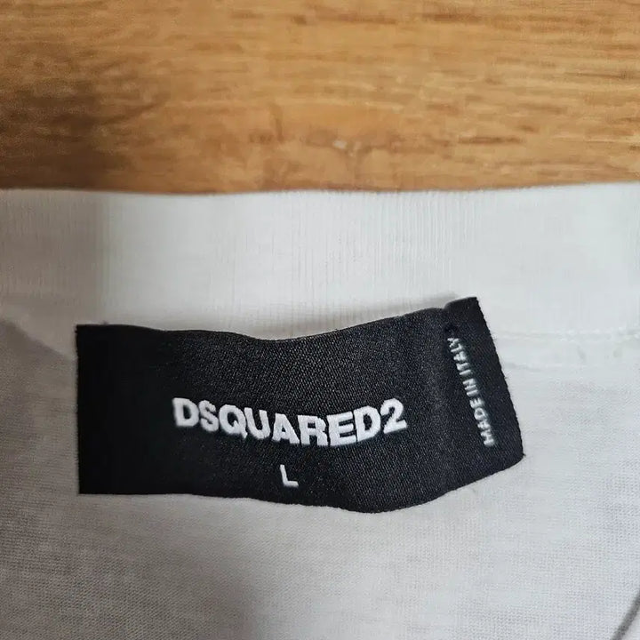 [BUNJANG] Dsquared2 White T-shirt / Dsquared2 디스퀘어드 반팔 티셔츠 화이트