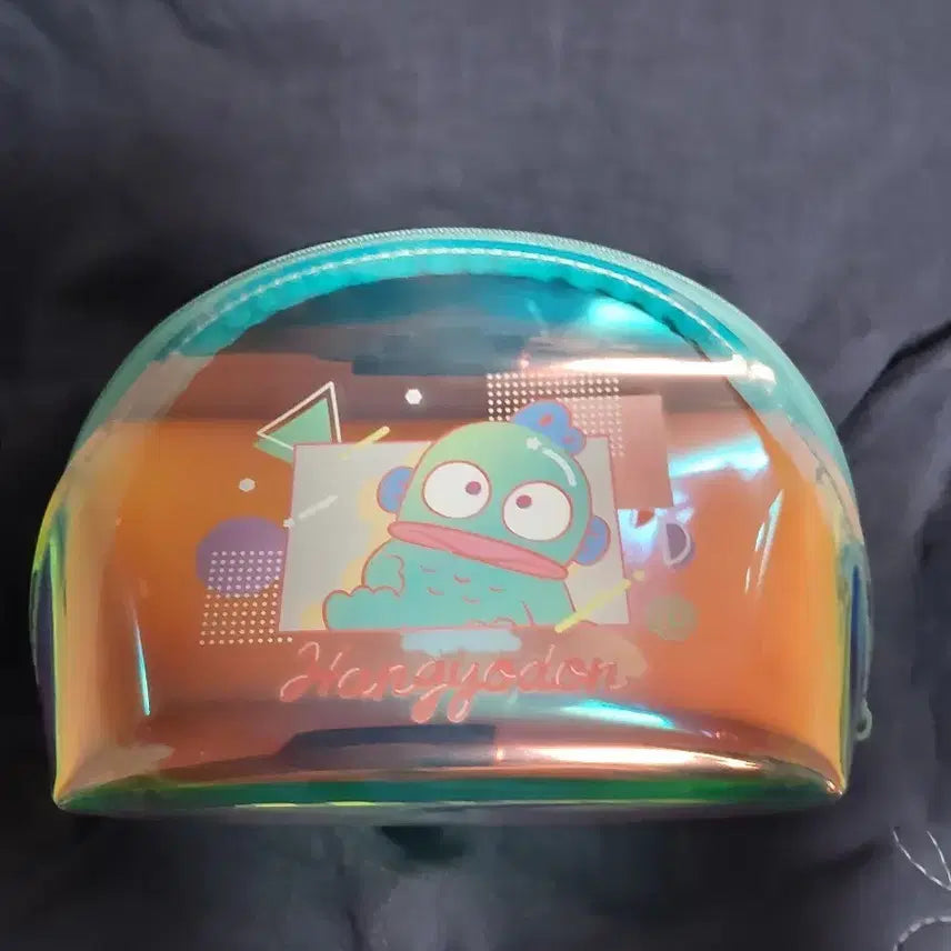 [BUNJANG] Sanrio Hangyodon Hologram Pouch / 산리오 한교동 홀로그램 파우치