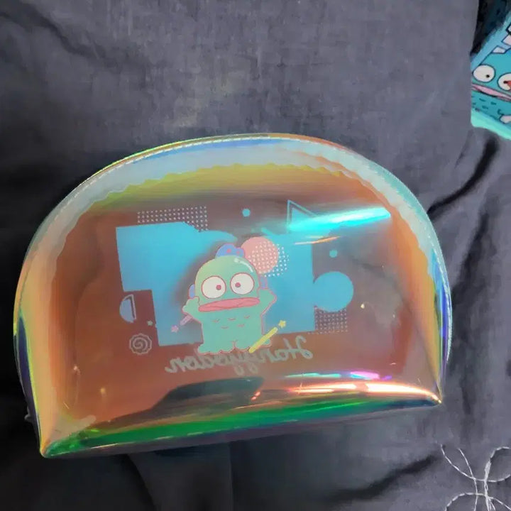 [BUNJANG] Sanrio Hangyodon Hologram Pouch / 산리오 한교동 홀로그램 파우치