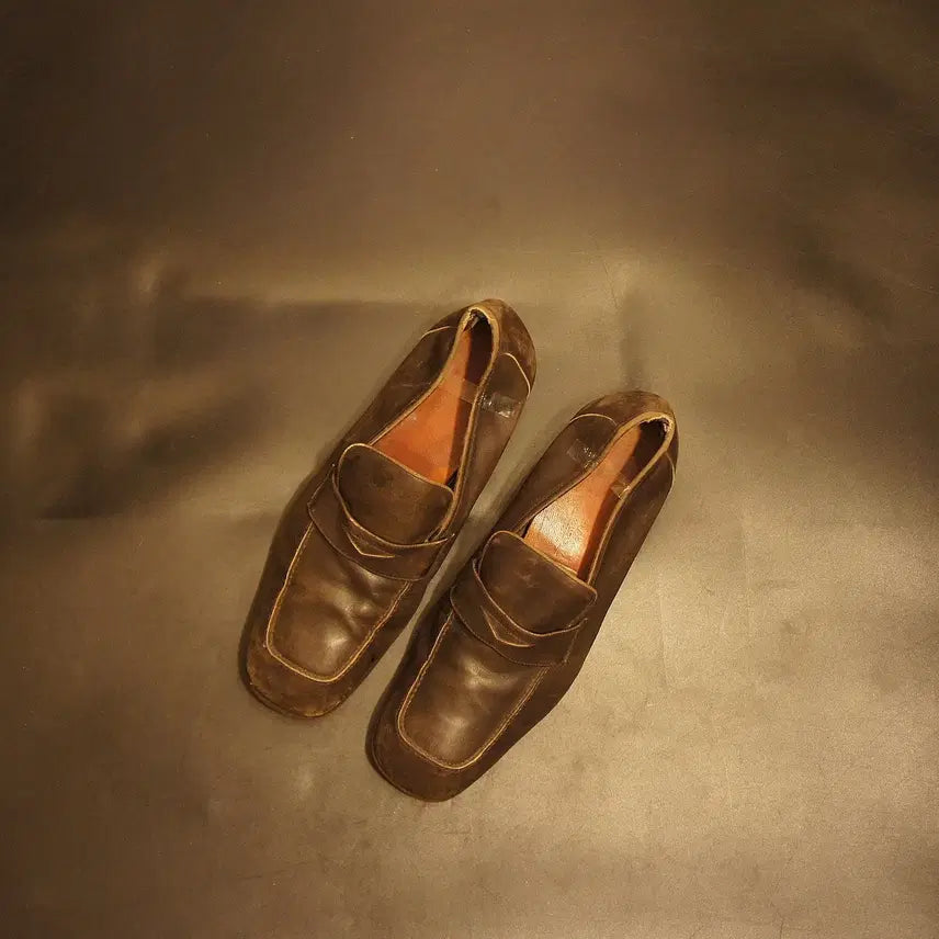 [SOLD OUT] 1239로퍼 단화 빈티지남자신발 남자구두265-270수제화