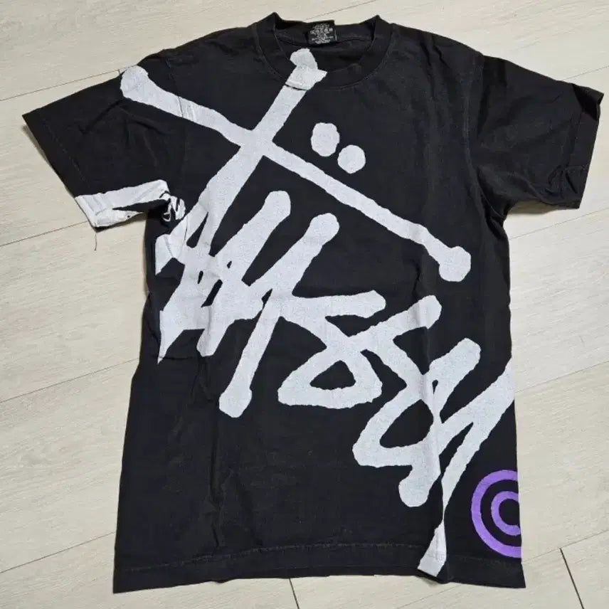 [BUNJANG] Stussy Basic Pigment Dyed T-Shirt (Black) / 스투시 반팔